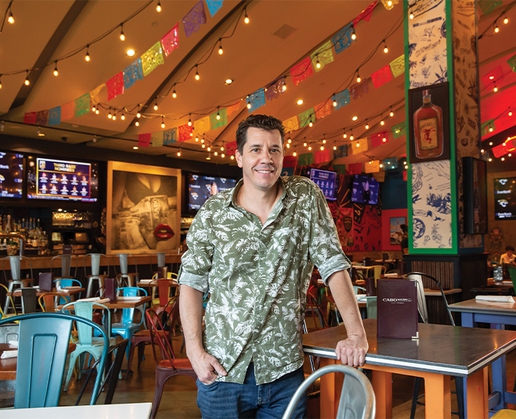 Stephen Roehm is the assistant GM and beverage director at Cabo Wabo Cantina at Miracle Mile Shops in Las Vegas