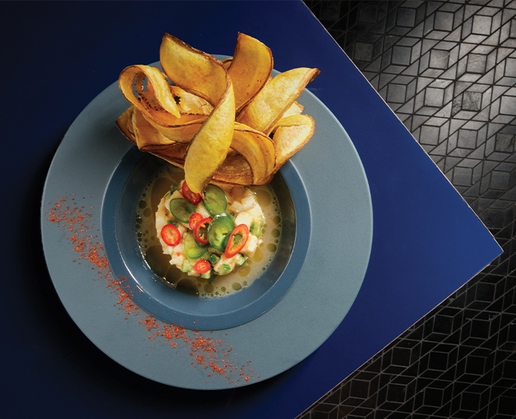 Indulge in fresh ceviche at Bar Zazu at Resorts World Las Vegas