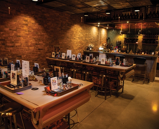 Make a candle while enjoying a delicious signature cocktail at Speakeasy Candle Co. at UnCommons in Las Vegas