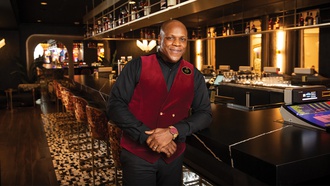 It’s all about the love of the job for the Velvet Bar bartender.