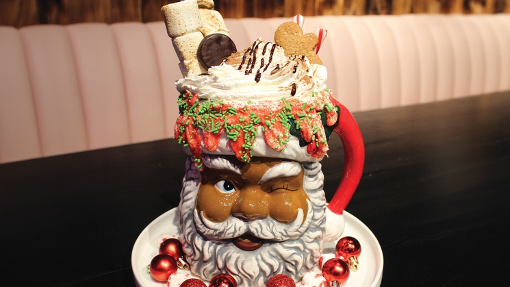 Santa's Sip of Joy, available at Sugar Factory at 3717 Las Vegas Blvd. S.