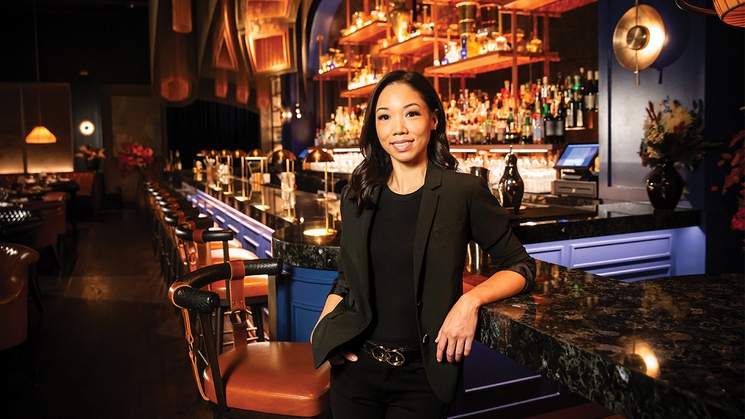 Jan Padiernos is director of beverage for Tao Group in Las Vegas