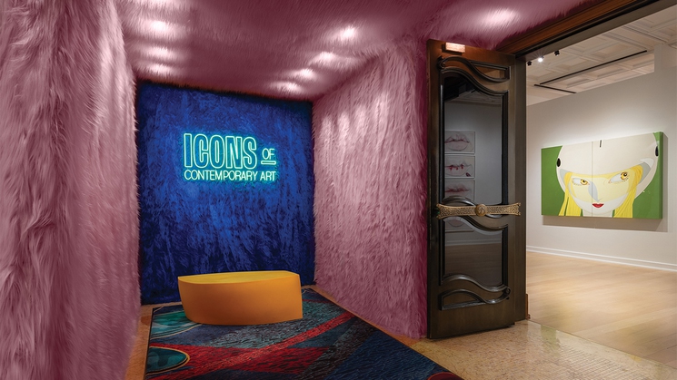 The Bellagio Gallery of Fine Art's latest exhibit in Las Vegas is 'ICONS of Contemporary Art'