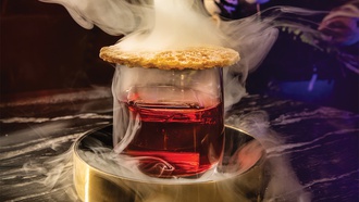 The MGM Grand lounge draws inspiration from a classic Bronx-based movie.