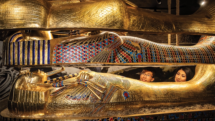 Get in touch with history at Discovering King Tut's Tomb—The Experience at Luxor in Las Vegas