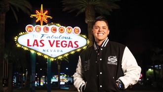The chief creative officer for the Las Vegas Super Bowl Host Committee loves painting the ...