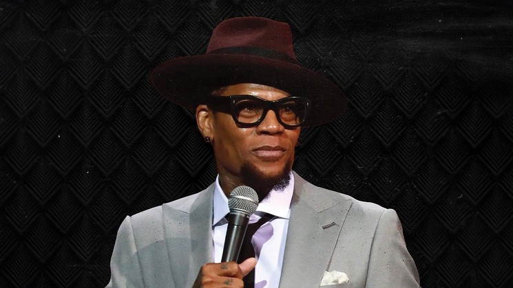 D.L. Hughley performs as part of Shaq's All Star Comedy Jam at Resorts World Las Vegas on Feb. 9