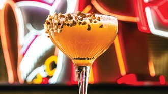 The fun lounge at Circa Resort & Casino is the perfect place to meet and ...