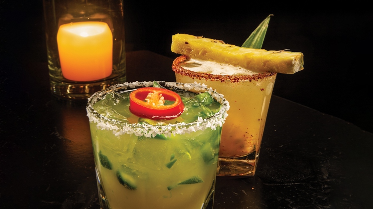 The Margarita de Jalapeño at Javier's at Aria in Las Vegas