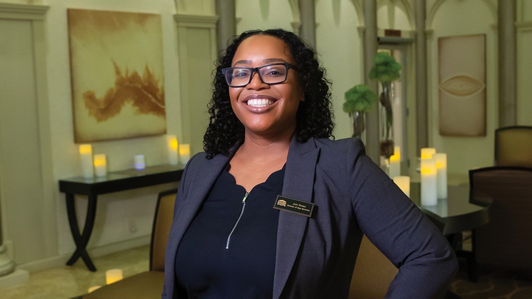 Joni Torres is spa director for Spa & Salon at Golden Nugget in downtown Las Vegas