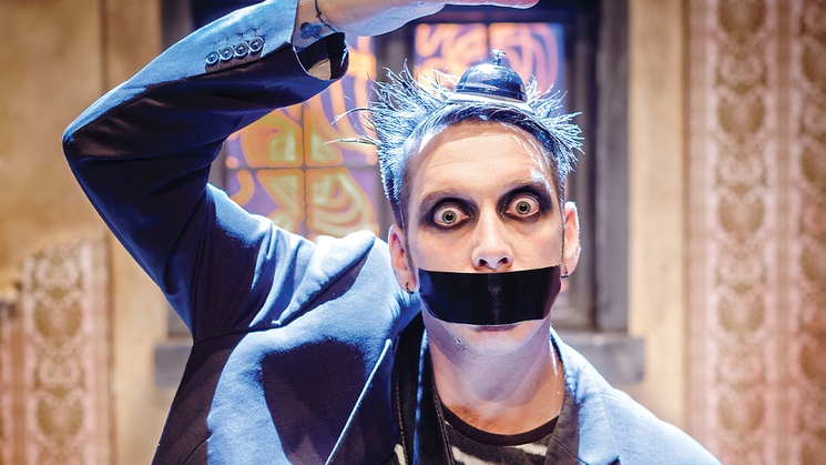 'America's Got Talent' superstar Tape Face performs at MGM Grand in Las Vegas