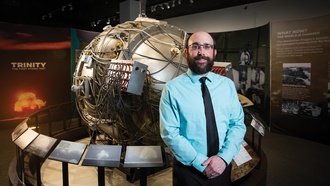 The facility’s director and curator helps to preserve history.