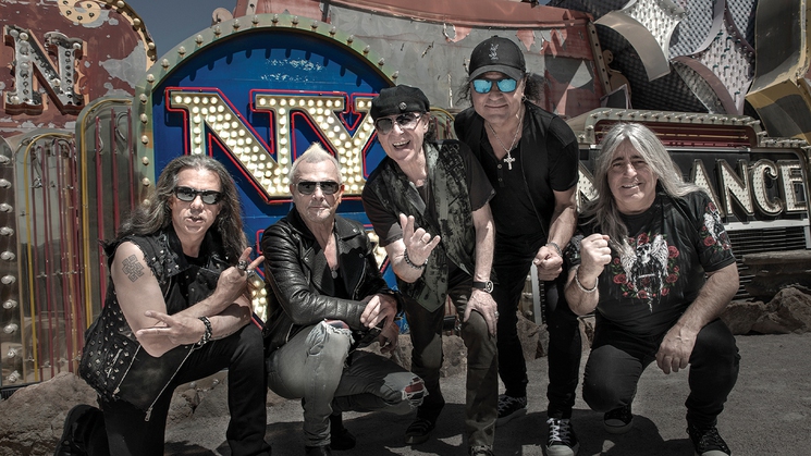 Scorpions perform at Bakkt Theater at Planet Hollywood in Las Vegas on April 11, 13 and 18