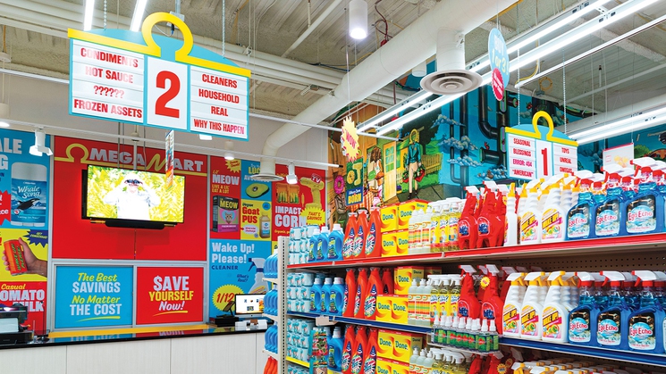 Omega Mart at AREA15 offers a surreal supermarket experience in Las Vegas