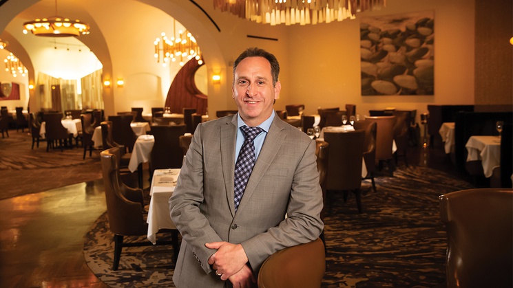 The general manager at Delmonico Steakhouse has the best gig around.