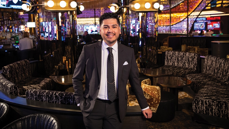 Rodrigo Carrillo runs beverage operations for Planet Hollywood, Paris Las Vegas and Horseshoe Las Vegas
