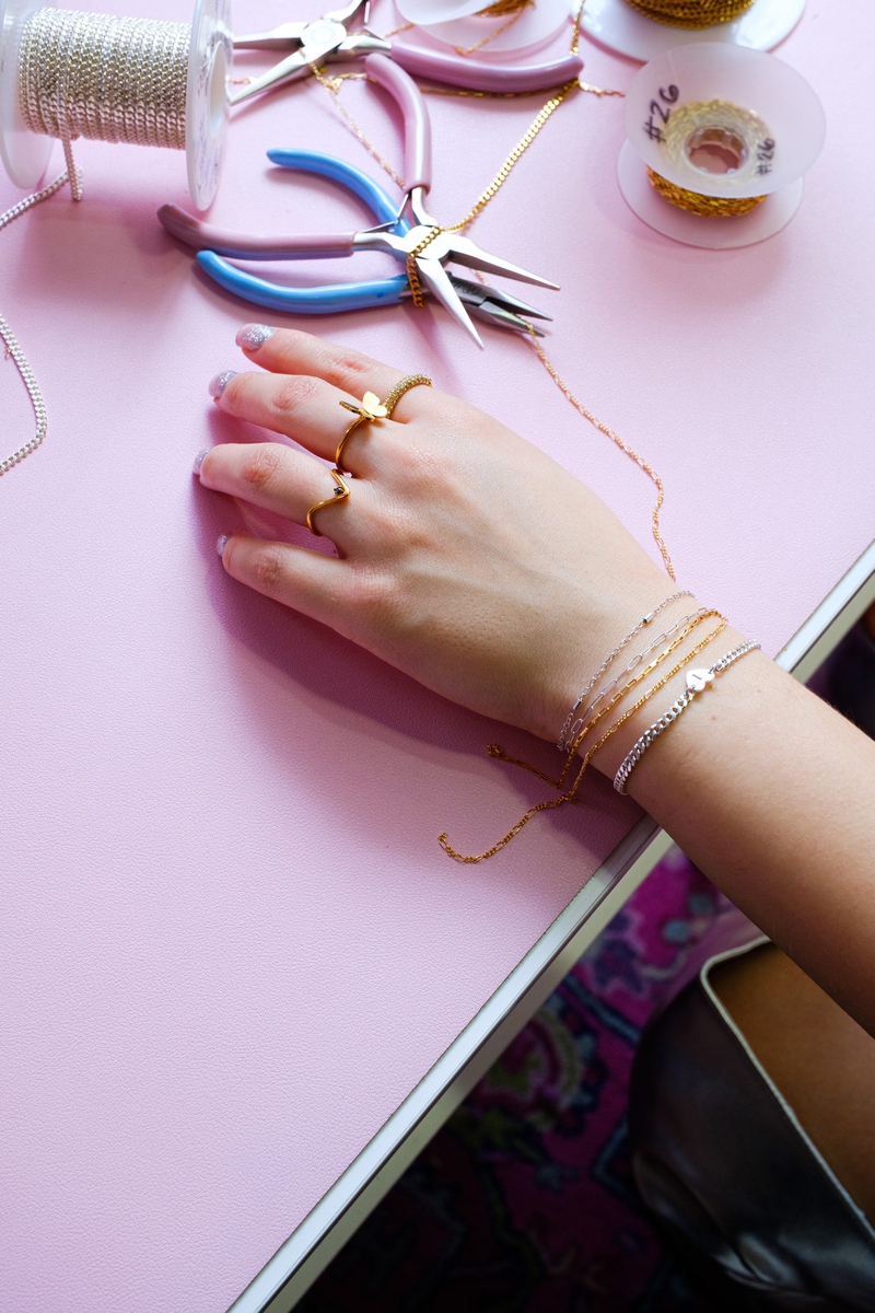 Permanent Jewelry and Cocktails 