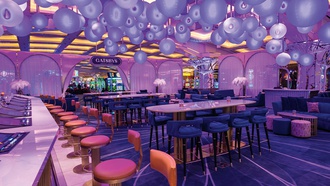 The Resorts World Las Vegas destination features high-end cocktails, live entertainment and much more.