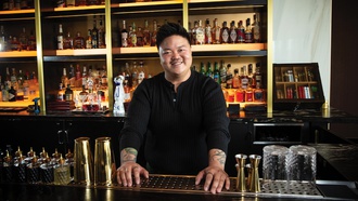 The Legacy Club bartender is the whole package.