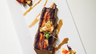 The Venetian restaurant excels in décor, cuisine and service.