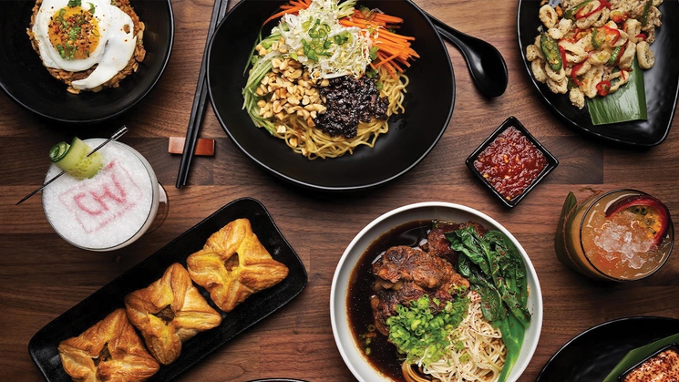 Just some of the delights available at Chi Asian Kitchen at The STRAT in Las Vegas