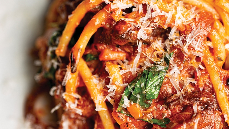 Bucatini is just the beginning of the good things in store at Brezza at Resorts World Las Vegas