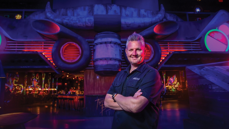 Peter Vitolo is general manager of the restaurant division at AREA15