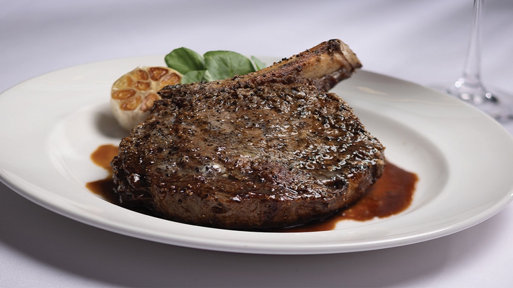 The 22-ounce bone-in ribeye at Capital Grille at FSLV—Fashion Show Las Vegas is an exclusive offer only for Father's Day