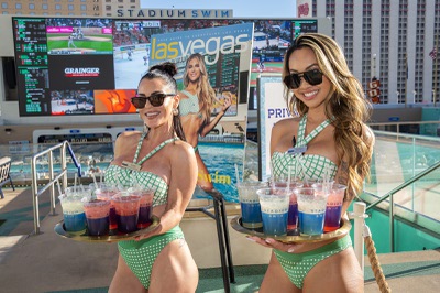 Las Vegas Magazine ELITE: Stadium Swim at Circa Monday June 10, 2024.