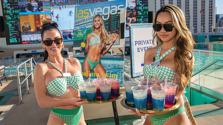 ELITE members enjoyed an afternoon of fun at Stadium Swim at Circa Resort & Casino in downtown Las Vegas