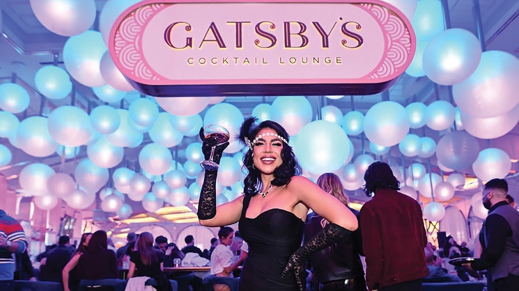 Gatsby's Cocktail Lounge at Resorts World Las Vegas has a great party for Leos on July 25
