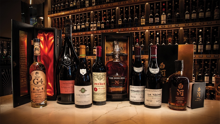If you've got serious money to spend, Wally's Wine & Spirits at Resorts World Las Vegas has some of the rarest—and most expensive—bottles in the world
