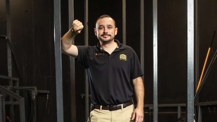 The Downtown Las Vegas resort's director of life sciences cares for the aquarium denizens.