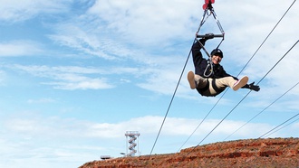 Activities include the Skywalk, ziplining, white water rafting and more.