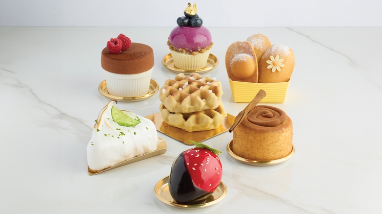 Just a few of the baked sweet treats awaiting you at Dominique Ansel Las Vegas at Caesars Palace