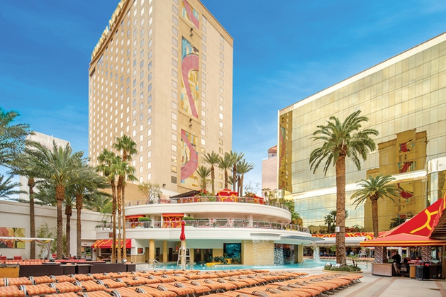 Enjoy a swimming experience like none other at The Tank Pool at Golden Nugget in downtown Las Vegas