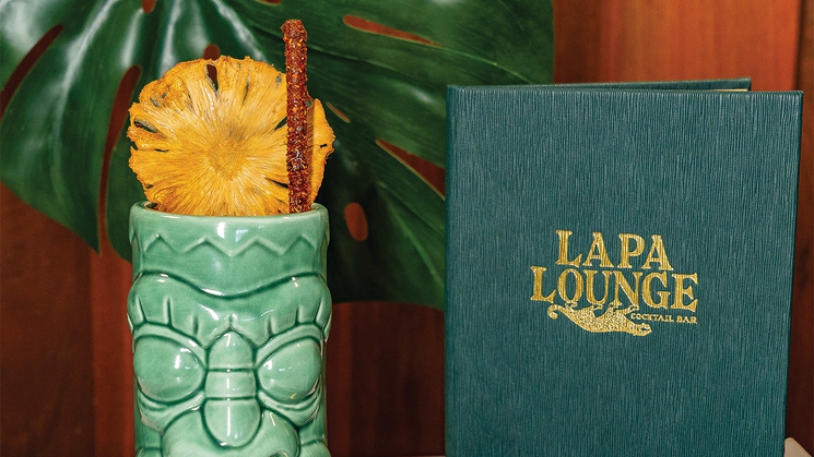 The Tiki Tango cocktail at Lapa Lounge at Rio Las Vegas