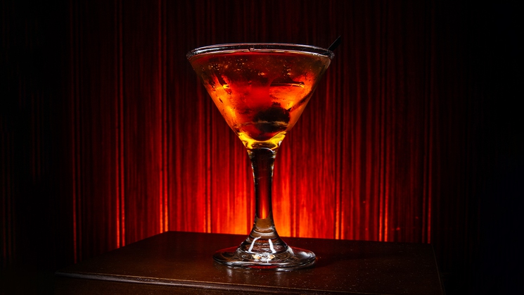 The Cabinet of Curiosities at Horseshoe Las Vegas serves up classic cocktails like the Manhattan, but there are plenty of other unique creations as well
