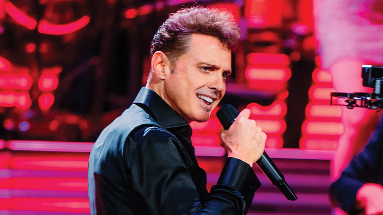 Luis Miguel performs at The Colosseum at Caesars Palace in Las Vegas on Sept. 12, 14-15