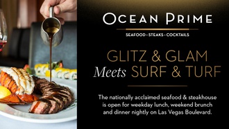 Glitz & Glam meets Surf & Turf at Ocean Prime in Las Vegas!