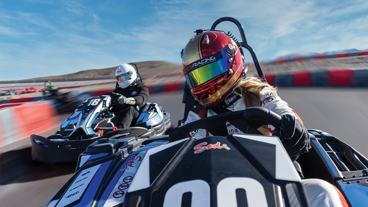 Vegas Superkarts is a great way to enjoy the outdoors with family and friends