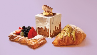 The Grand Canal Shoppes at The Venetian restaurant excels at brunch and dinner.