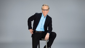 The 'Real Time with Bill Maher' host talks politics and pops out punchlines at MGM ...