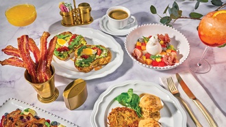 The Paris Las Vegas restaurant serves a world-class brunch and dinner menu.