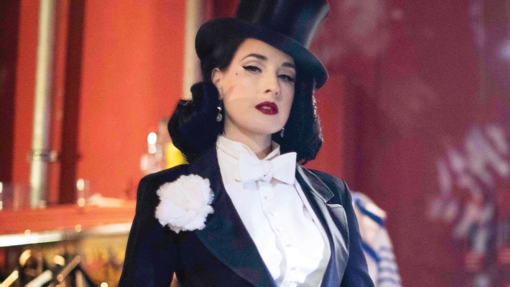 Dita Von Teese stars in a new production at Voltaire at The Venetian in Las Vegas