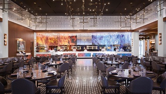 Venues hosting exclusive menus include Gordon Ramsay Hell’s Kitchen and Peter Luger Steak House.