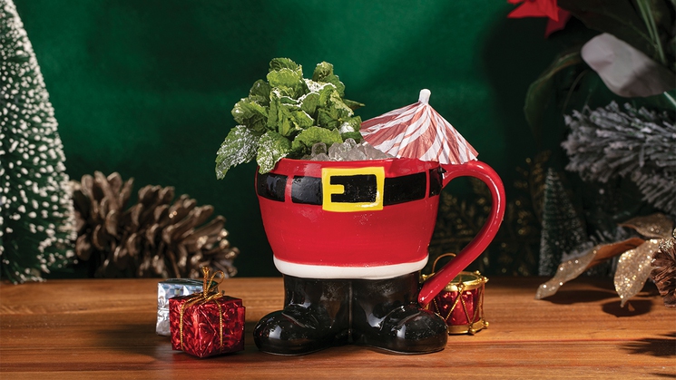 Check out the Sippin' Santa pop-up experience at The Sand Dollar Downtown at Plaza in Las Vegas