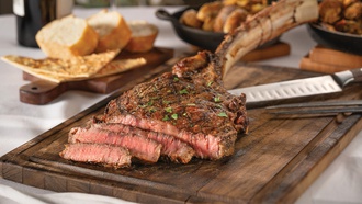 Find everything from stuffed mushrooms to bananas Foster in this Off-Strip gem at Tuscany Suites ...