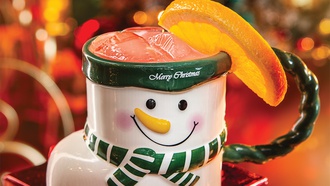 Toast to the season at hot spots including at The Venetian, Plaza, Aria and more.