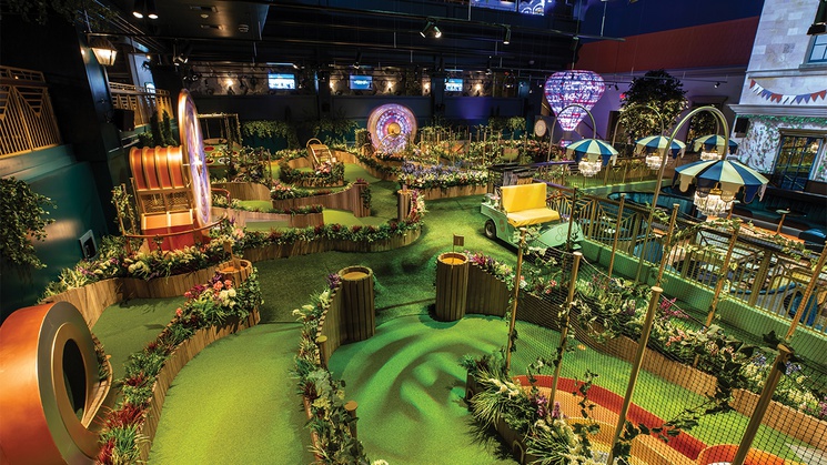 The Mandalay Bay attraction also features DJs, light bites and signature cocktails.